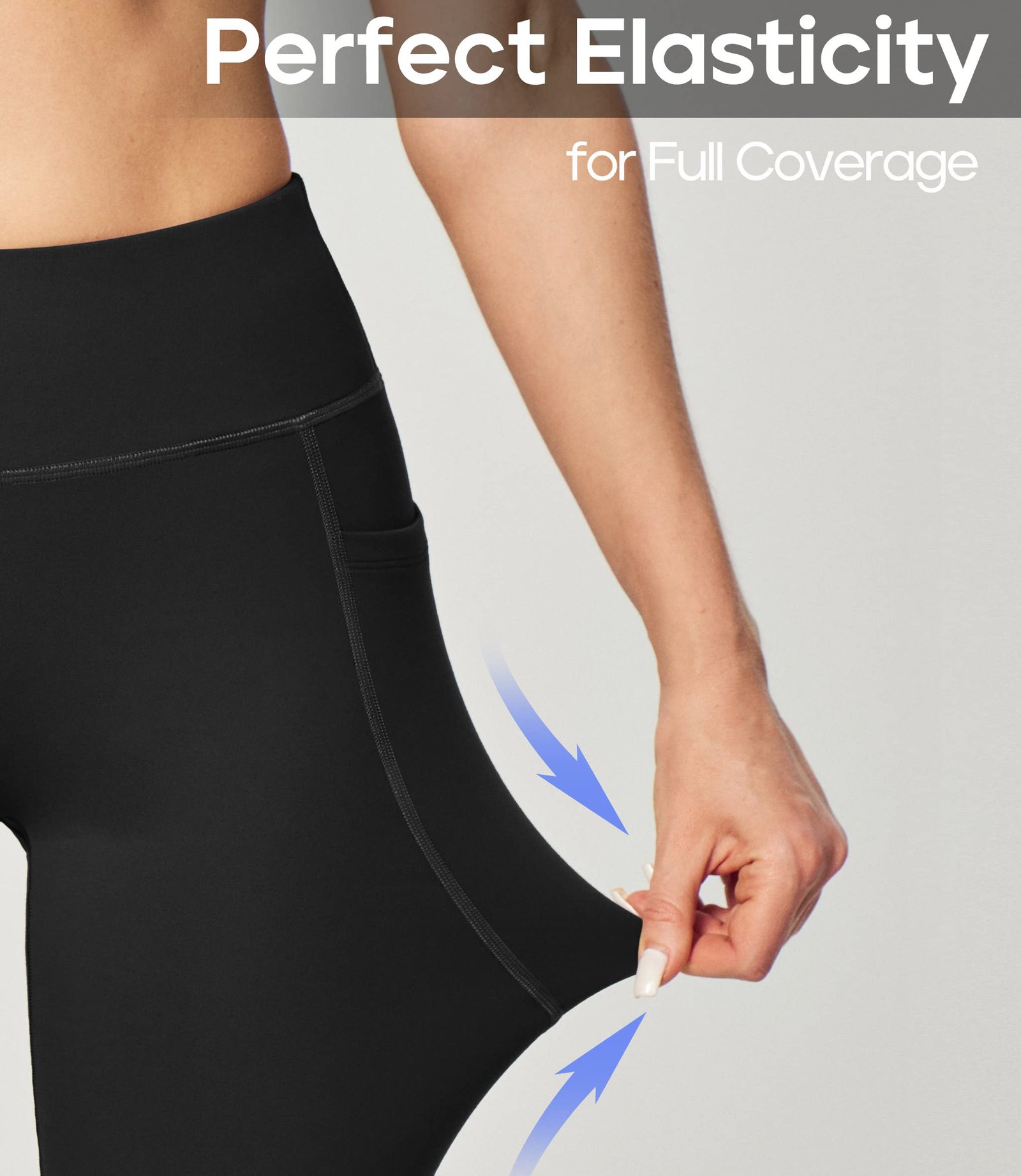 Women's Wide Leg Flare Yoga Pants with Pockets - Image 5