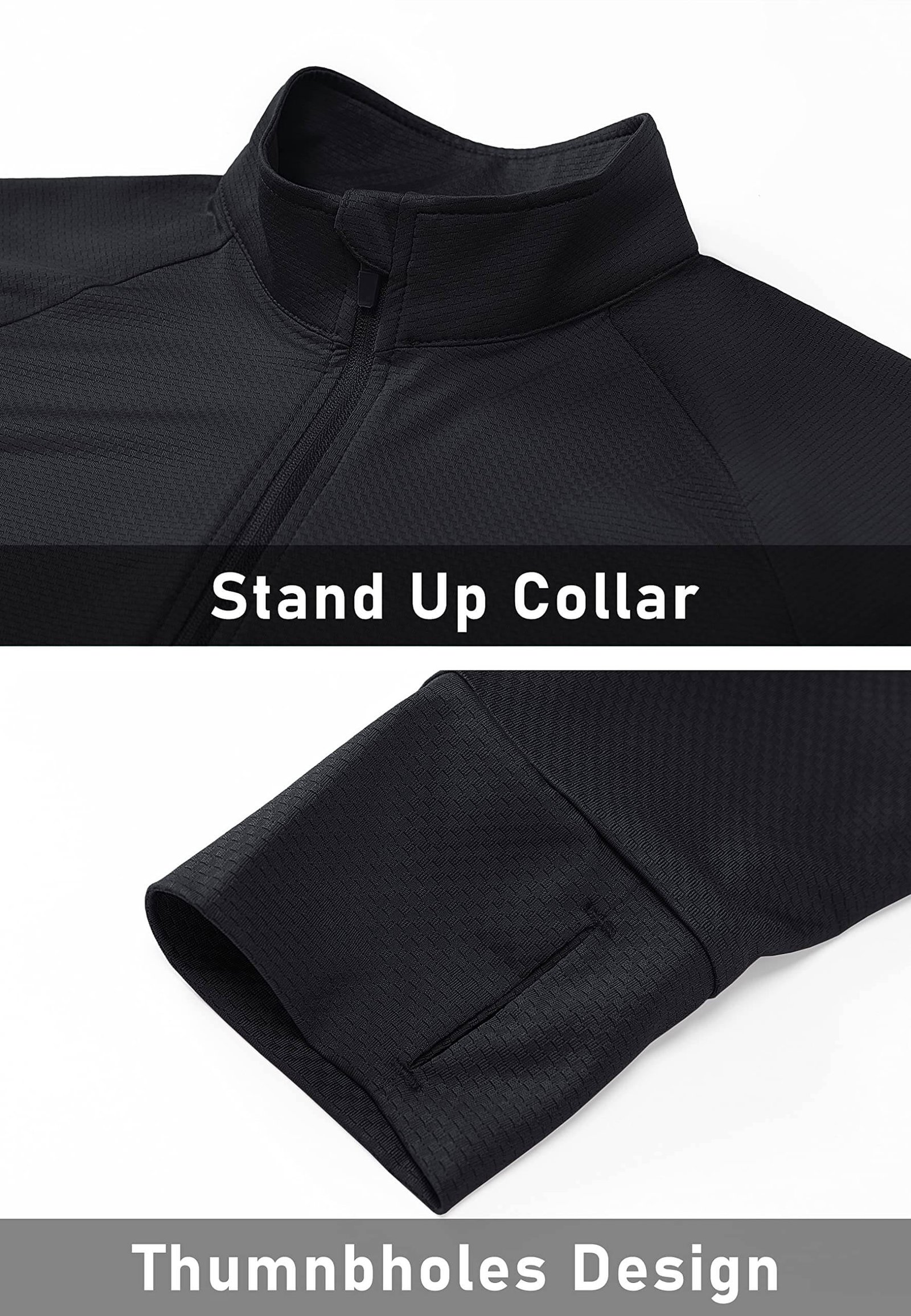 Women's UPF 50+ Lightweight Running Jacket - Full-Zip / Pockets / Thumbholes - Image 5