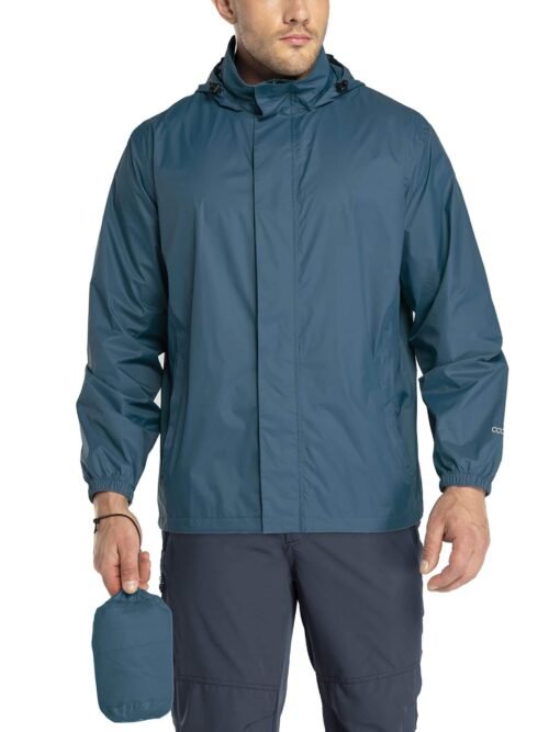 TPU coated waterproof jacket front view