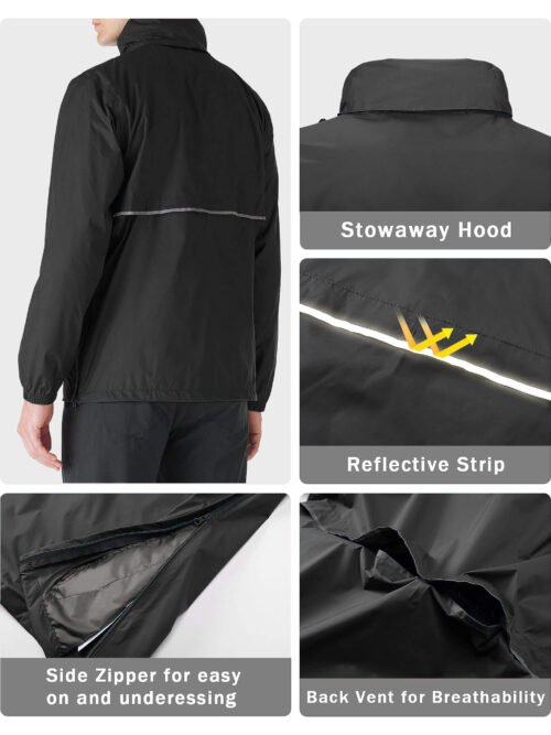 packable waterproof pullover jacket manufacturer