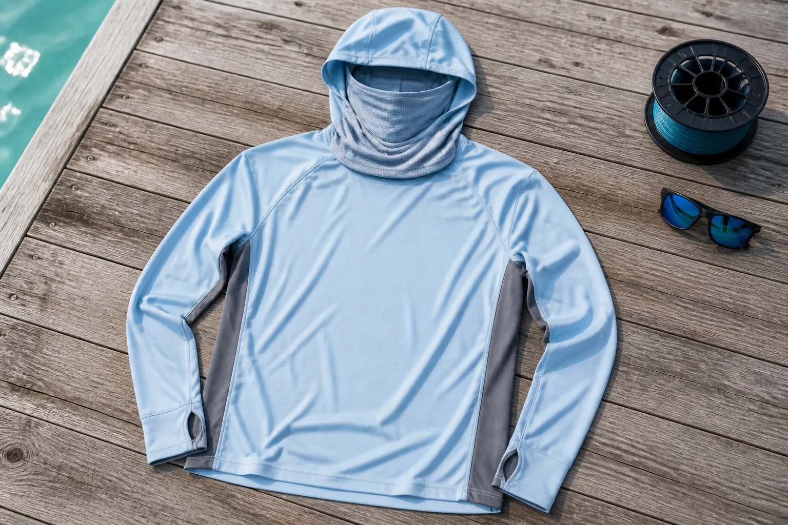 UPF 50+ Performance Fishing Hoodie Fabric Guide OEM