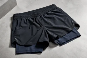 Anatomy of 2-in-1 Running Shorts Fabric Outer Shell and Liner