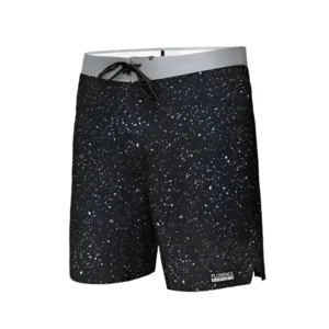 custom boardshorts manufacturer 4-way stretch fabric DWR coating welded pockets