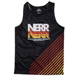 Custom Team and Club Digital Sublimation Running Singlet All-Over Print Front Flat Lay