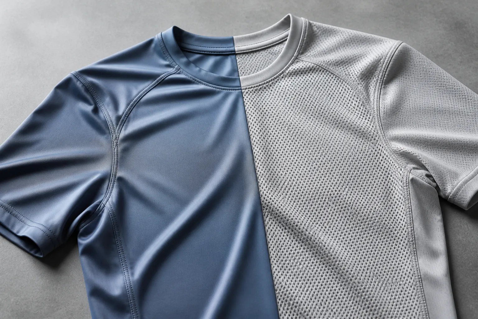 Nylon vs Polyester Performance Running Shirt Fabric Technical Comparison