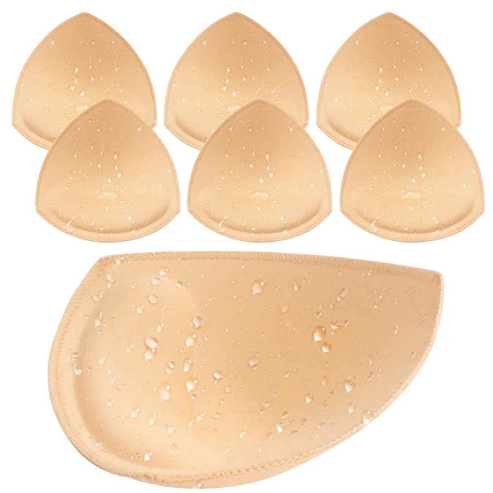 Bikini Top Hydrophobic Water-Repellent Foam Padding and Stretch Mesh Lining