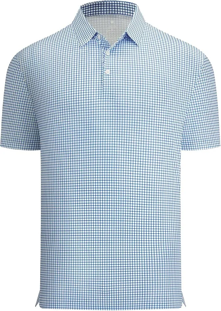 Men's Seamless Air-Knit Performance Polo (Body-Mapping Breathable Mesh) Detail 2