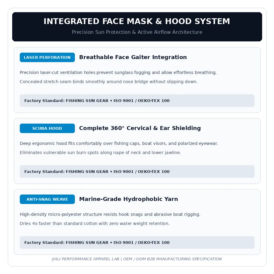 Integrated breathable face mask with laser-cut ventilation