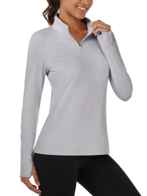 Amazon Women 20D Ripstop Ultralight Running Windbreaker flat lay on pure white background